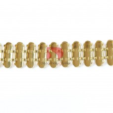 DZL95  Long Oval  empty cup chains